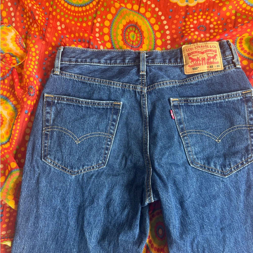 Levi's 550 Classic Blue Denim Jeans